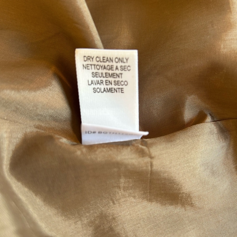 Vintage Velvet Midi Skirt brown gold size 16 embellished - Picture 7 of 14